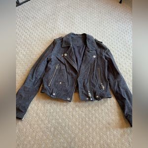 BlankNYC suede biker jacket